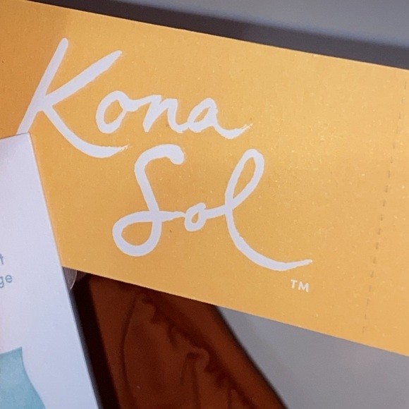 NWT KONA SOL WO SIZE  LG12/14. COPPER ONE PIECE BATHING SUIT LENGTH APPROX 25” - Picture 2 of 11